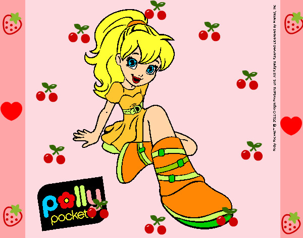 Dibujo Polly Pocket 9 pintado por Melisa
