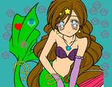 Dibujo Sirena 3 pintado por LUCIA2