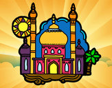 Dibujo Taj Mahal pintado por SinaiV