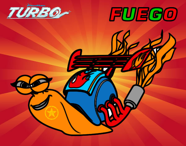Dibujo Turbo -  Fuego pintado por emily-01