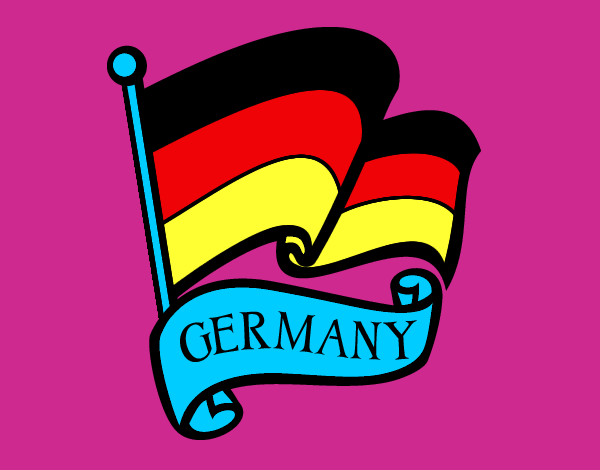 Dibujo Bandera de Alemania pintado por bayron11