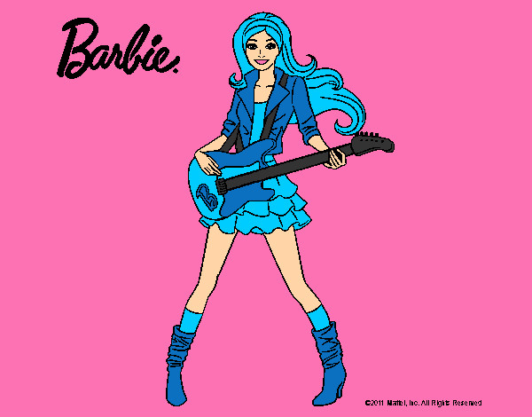 Barbie guitarrista