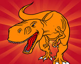 Dibujo Dinosaurio enfadado pintado por FABIOYJUAN