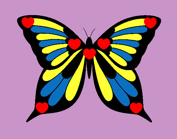 Dibujo Mariposa 8 pintado por angelusss