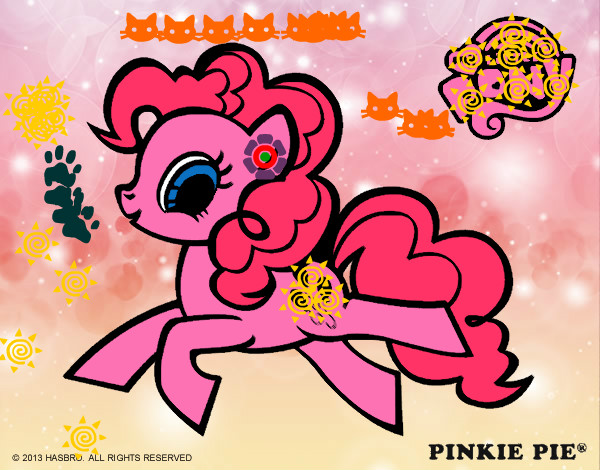 Dibujo Pinkie Pie pintado por bubledaz33