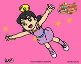 Dibujo Shizuka volando pintado por sara56