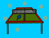 Dibujo Tenis de mesa 1 pintado por gamer