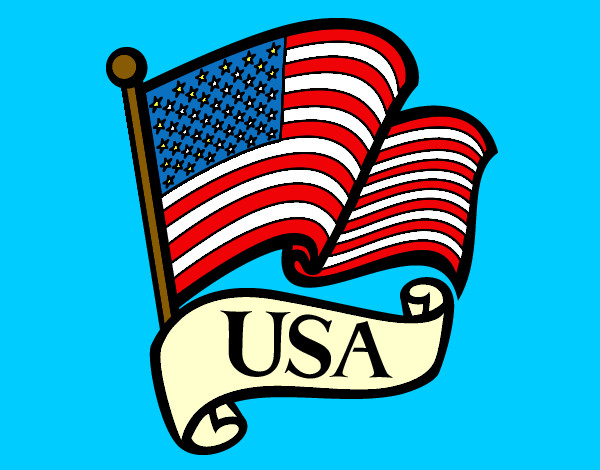 Dibujo Bandera de los Estados Unidos pintado por Josito14