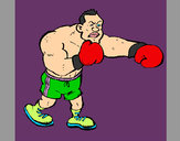Dibujo Boxeador pintado por vinicinho