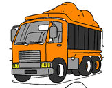 Dibujo Camión de carga 1 pintado por nicolas8