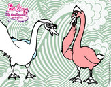 Dibujo El baile de los cisnes pintado por Mercenieve
