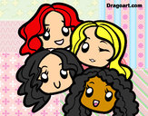 Dibujo Little mix pintado por 1Dza