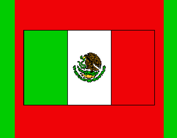 Dibujo México 1 pintado por celma
