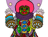 Dibujo Payaso disfrazado pintado por emir