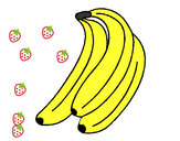 Dibujo Plátanos pintado por HERMOGENES