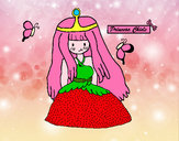 Dibujo Princesa chicle pintado por Crystal25