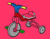 Dibujo Triciclo infantil pintado por tizi2014