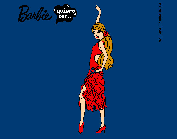 Barbie flamenca