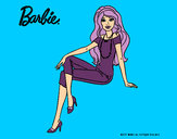 Dibujo Barbie moderna pintado por amalia