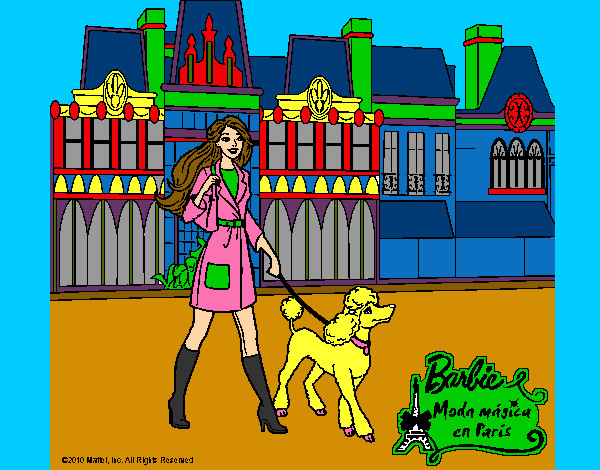 Barbie y su perrita