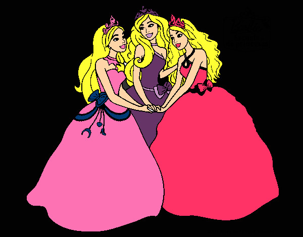 Barbie y sus amigas princesas