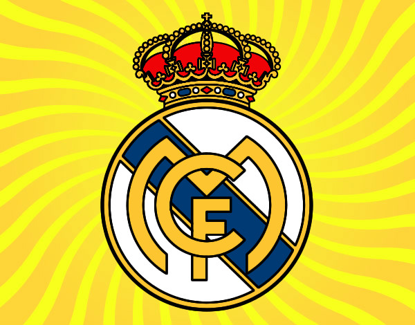 Dibujo Escudo del Real Madrid C.F. pintado por julijuan