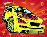 Dibujo Hot Wheels Megane Trophy pintado por eduardd