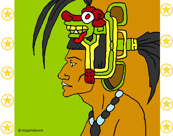 Dibujo Jefe de la tribu pintado por luis890