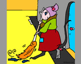 Dibujo La ratita presumida 1 pintado por NAITE