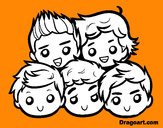 Dibujo One Direction 2 pintado por MARMYSS