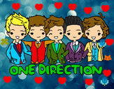 Dibujo One direction pintado por dvfgtrjeyq