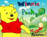 Dibujo Winnie Pooh pintado por Lulita102