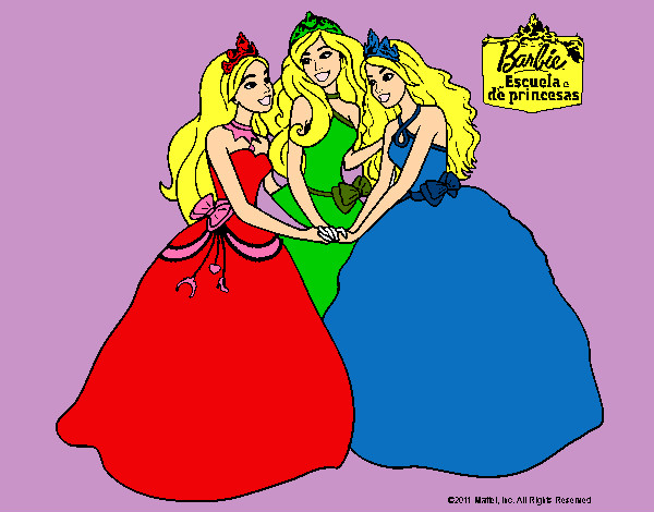 Barbie y sus amigas princesas