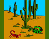 Dibujo Desierto pintado por kittylove