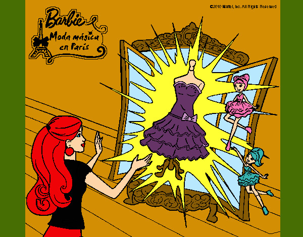 El vestido mágico de Barbie