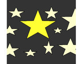 Dibujo Estrellas 4 pintado por sheilu 