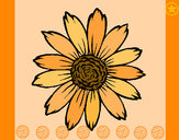 Dibujo Girasol pintado por yireth