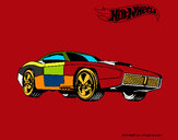 Dibujo Hot Wheels 1 pintado por rodri08