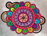 Dibujo Mandala alegre pintado por Jade1Dlove