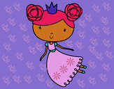 Dibujo Princesa volando pintado por lilima