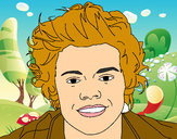 Dibujo Retrato de Harry Styles pintado por TRUJILLLO