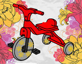 Dibujo Triciclo infantil pintado por michi2013