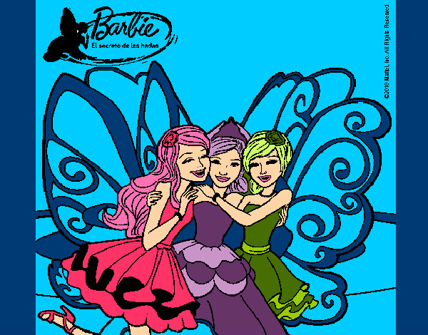 Barbie y sus amigas en hadas