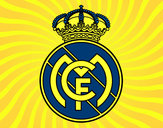 Dibujo Escudo del Real Madrid C.F. pintado por nial