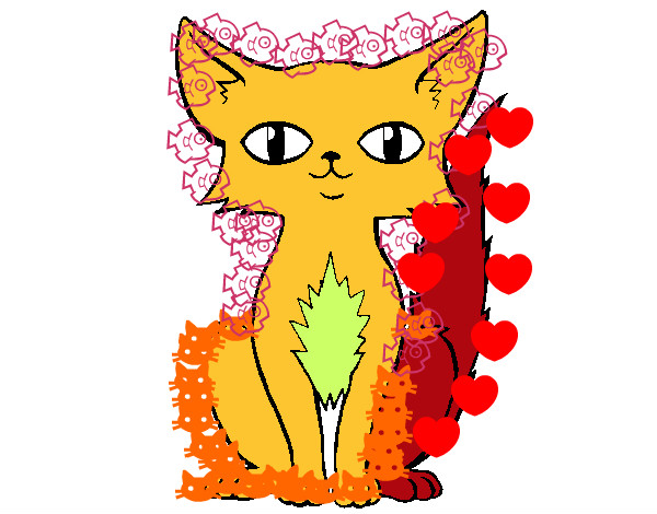 Dibujo Gato persa pintado por teresita77