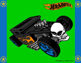 Dibujo Hot Wheels 8 pintado por flofo