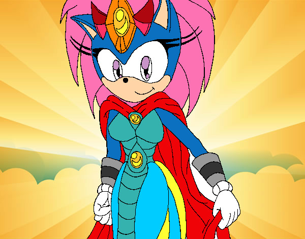Dibujo Madre de Sonic pintado por Valerita3