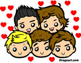 Dibujo One Direction 2 pintado por isagalindo
