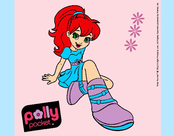 Dibujo Polly Pocket 9 pintado por yaire