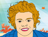 Dibujo Retrato de Harry Styles pintado por vannne1D